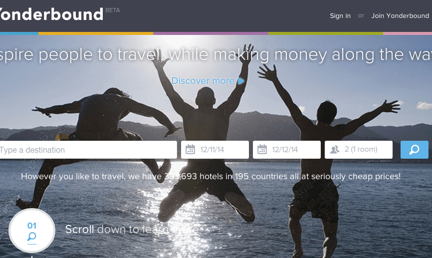 Yonderbound: A New Way to Tackle Booking Travel Accommodation