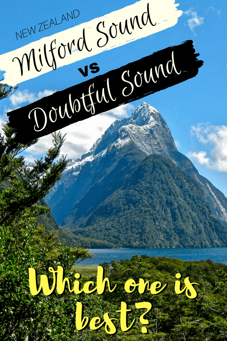 Milford Sound vs Doubtful Sound in New Zealand | Is Milford Sound or Doubtful Sound better? | #NewZealand