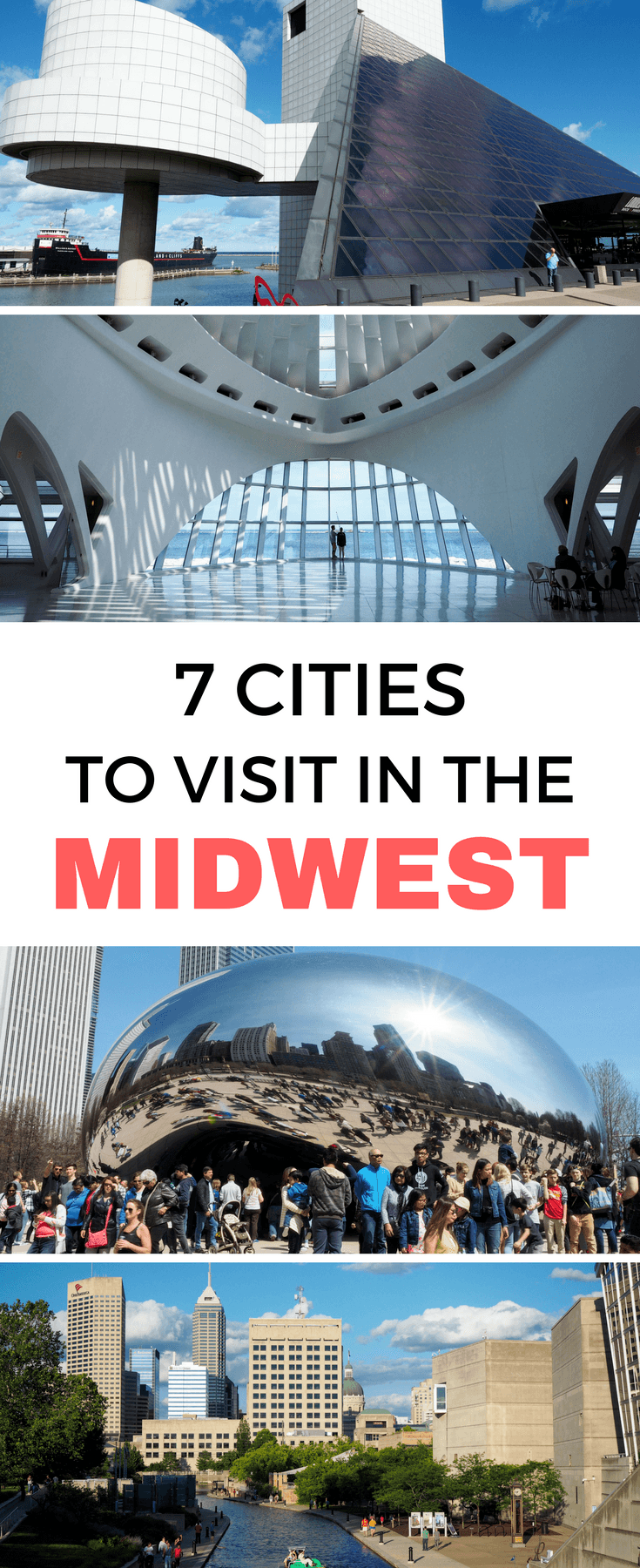 7 cities to visit in the American Midwest | Midwestern cities | #MyMidwest | Cleveland | Cincinnati | Indianapolis | Milwaukee | Chicago | Traverse City | Rapid City